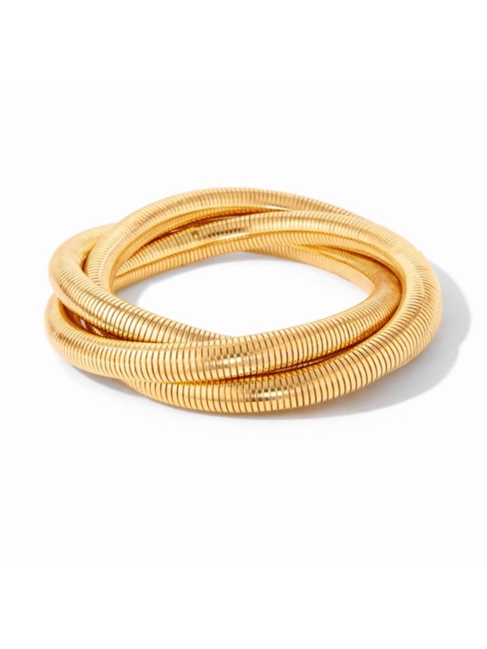New! Classic Gold Coil Bracelet NWOT (4018)